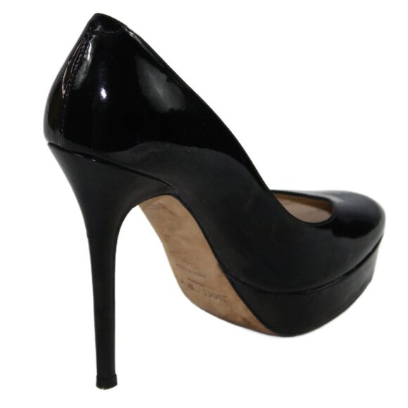Jimmy Choo Cosmic Black Patent Leather Closed Toe Platform Stiletto, Size 36 (6) - Picture 6 of 9
